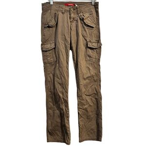Y2K Unionbay Khaki Cargo Pants Size 3